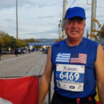 Mark Struble in Athens Marathon