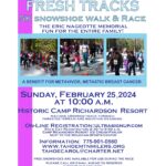 Fresh Tracks 5K Snowshoe Walk & Race 2024